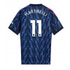 Arsenal Gabriel Martinelli #11 Bortedrakt 2025-26 Kortermet